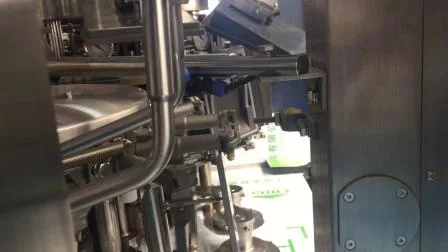 Machine de conditionnement automatique de sachets sous vide rotatifs de remplissage et de scellage de cornichons