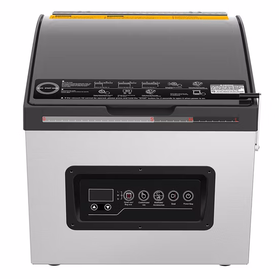 Machine à emballer sous vide de chambre commerciale de dessus de Tableau d'équipement de cuisine